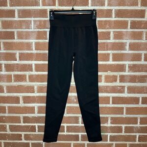 Gymshark Black Seamless High Waisted Leggings Athletic‎ Activewear Tights XS